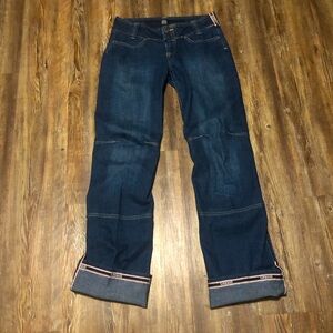 Marithe Francois Girbaud Jeans Women's 28 Cuffed Relaxed Baggy